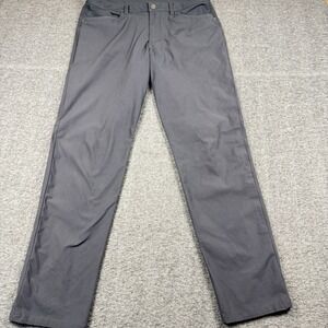 Lululemon Pants Mens 34X32 Black ABC Classic Fit 5 Pocket Warpstreme Stretch